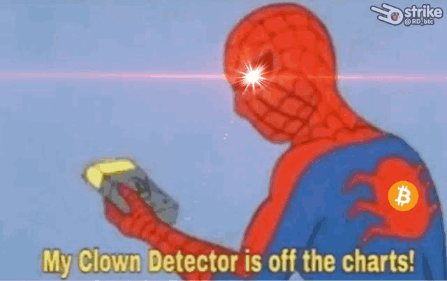Clown Detector Bitcoin Gif GIF
