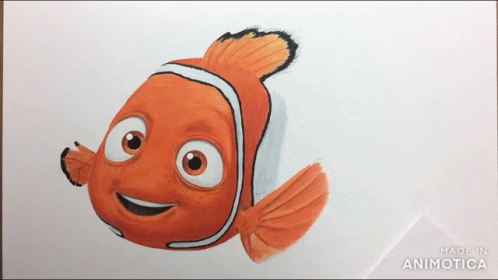 Clown Fish Made in Animatica