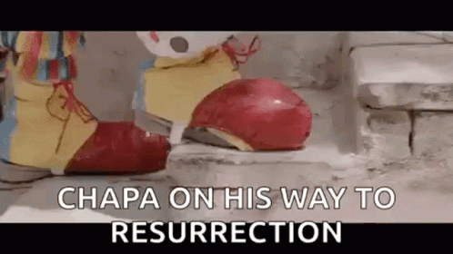Clown Shoes Chappa On Way To Resurrection GIF