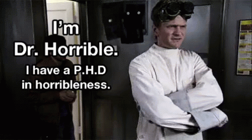 Clown Shoes Dr Horrible GIF