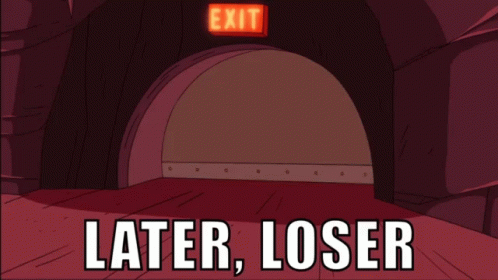 Clown Shoes Later Loser GIF