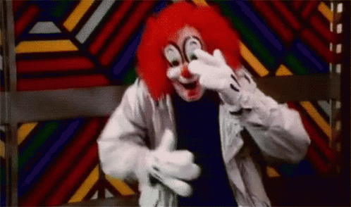 Clown Shoes Red Head Clown Dancing GIF