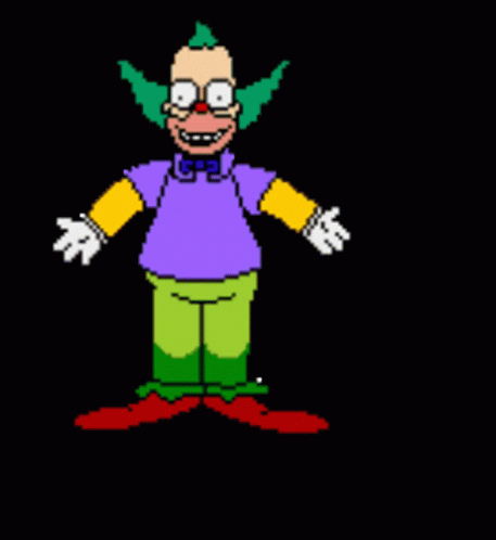 Clown Shoes Red Shoes Clown Homer Simpson GIF