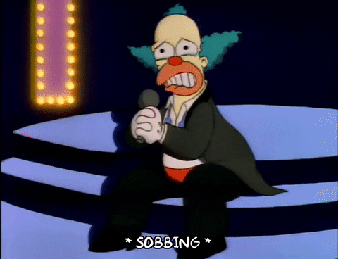 Clown Show Crying Act GIF