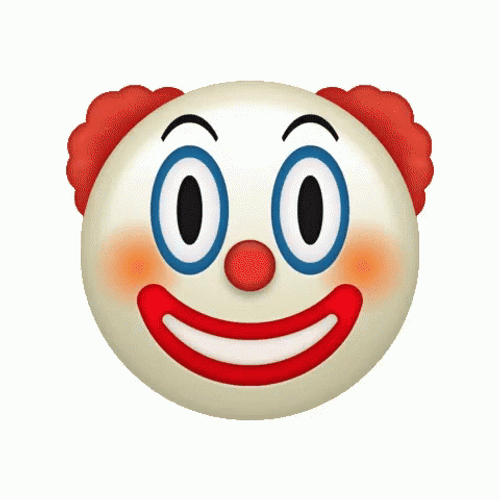 Clown Tears Emoji GIF