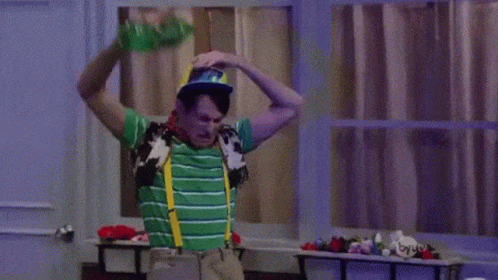 Clown Water Gun Tells Police Taste Rainbow GIF