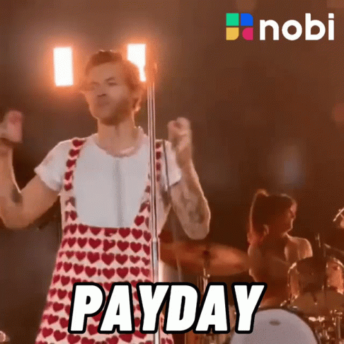 Clown With American Flag Painted On Face GIF