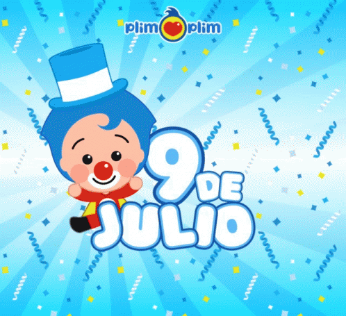 Clown With Top Hat 9 De Julio GIF