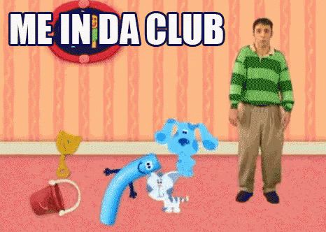 Blues Clues In The Club GIF