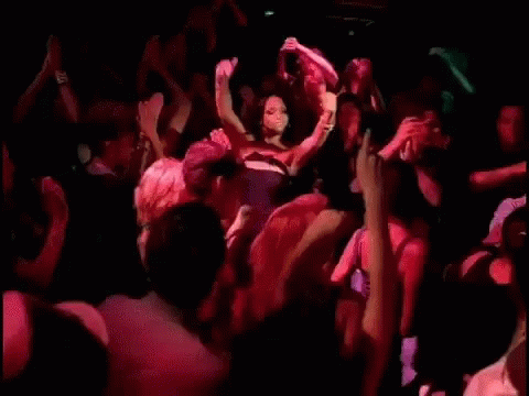 Rihanna Club Party GIF