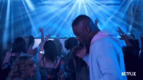 Idris Elba Club Party GIF