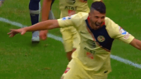 Club America Guido Rodríguez Open Arms Running GIF