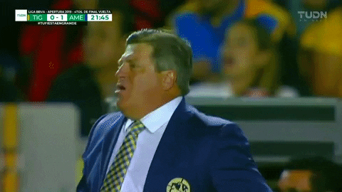 Club America Proud Jumping Coach GIF