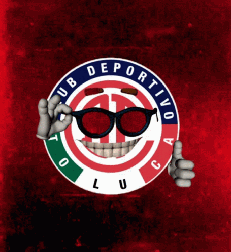 Club Deportivo Luca Cartoon Face Wearing Sunglasses