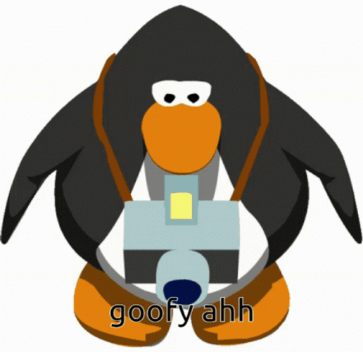 Club Penguin Red Flag GIF
