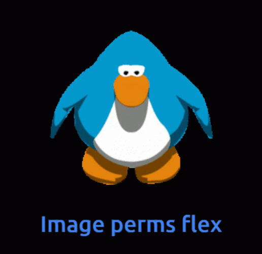 Club Penguin Dance Image Perms Flex GIF