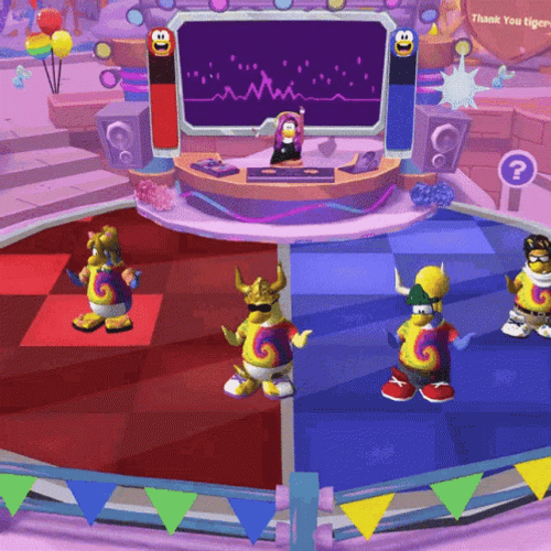 Club Penguin Dance GIF