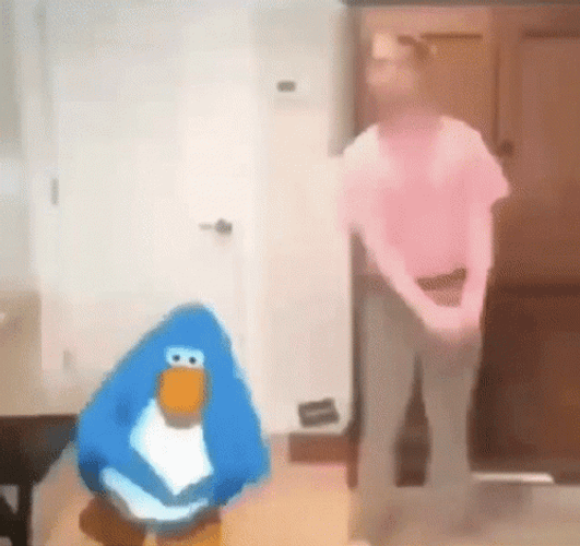 Club Penguin Dance GIF