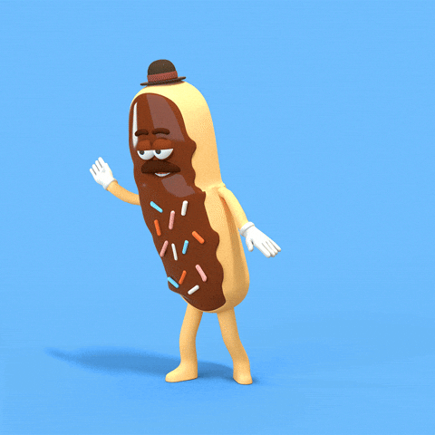 Clubbing Mister Jelly Donut GIF