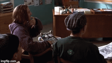 Clueless School Guy GIF