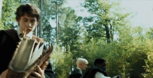 Clumsy Neville Longbottom GIF