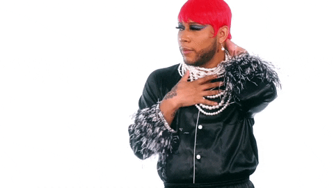 Clutch Pearls Twitched Body Shocked Response GIF