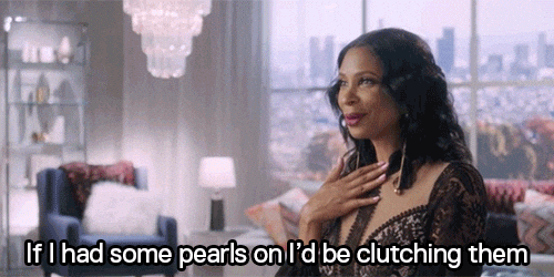 Clutching Pearls Basketball Wives Jennifer Williams GIF