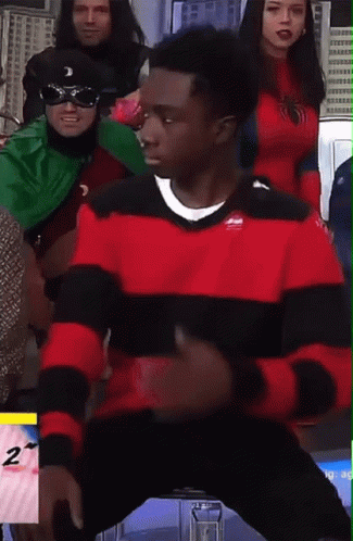 Clutching Pearls Caleb Mclaughlin Shocked GIF