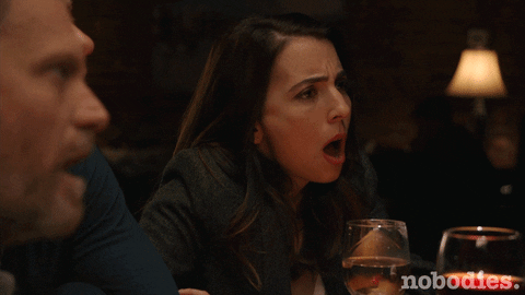 Clutching Pearls Couple GIF