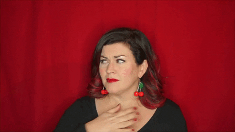 Clutching Pearls Cristine Gritmon GIF