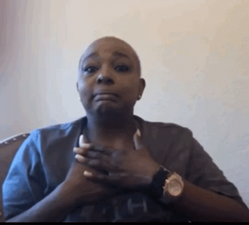 Clutching Pearls No Hair GIF