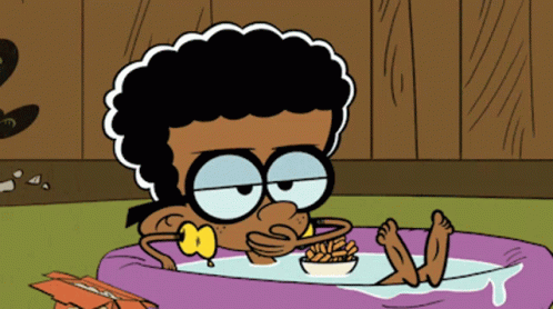 Clyde Mcbride Eating French Fries GIF