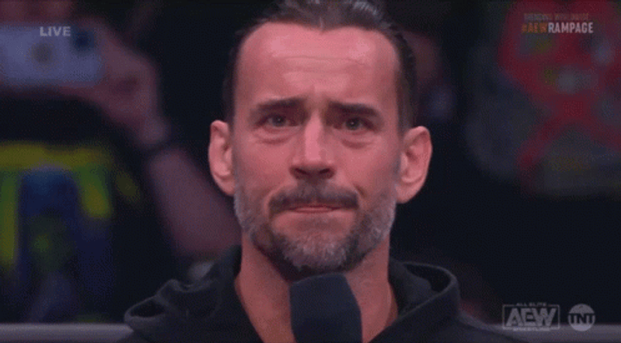 CM Punk AEW Promo GIF