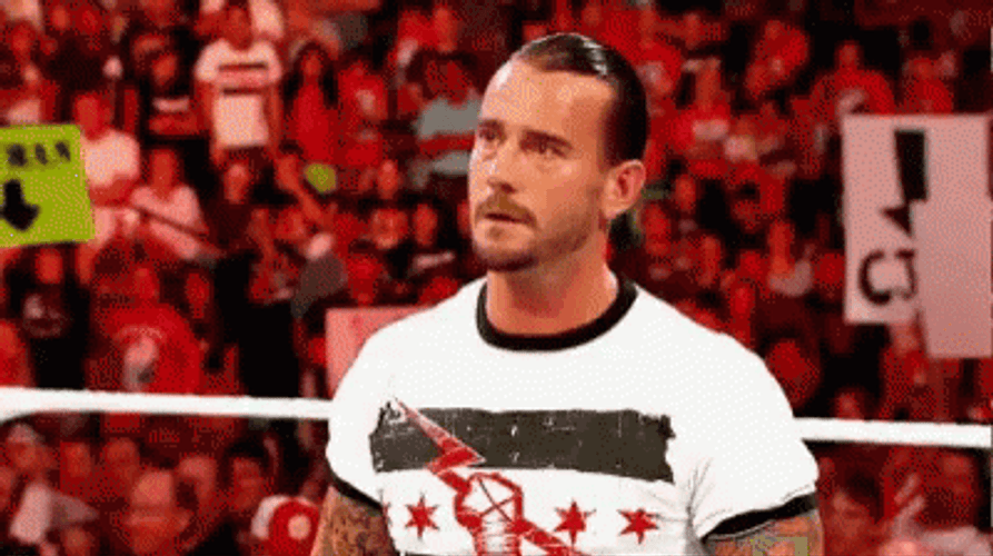 CM Punk Eye Roll GIF