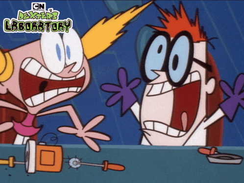 CN Dexter's Laboratory Man and Woman