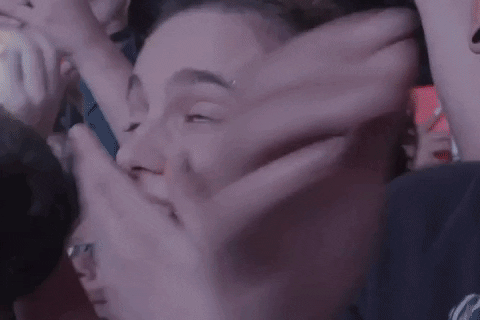 Coachella Crowd Reactions GIF