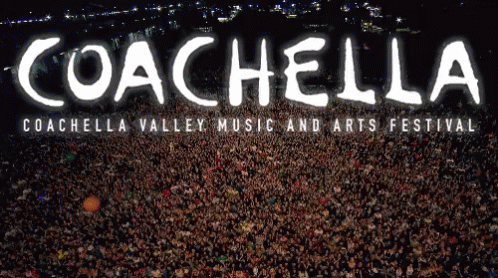 Coachella Valley Music And Arts Festival Poster GIF
