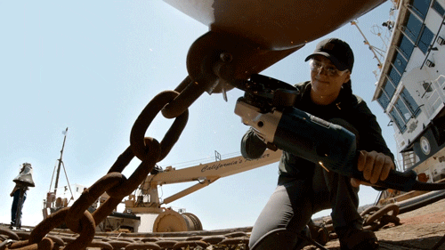 Coast Guard Grinding The Chain GIF