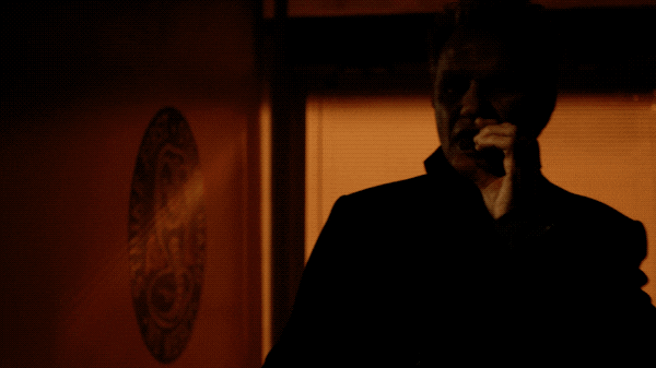 Cobra Kai John Kreese Cigar GIF