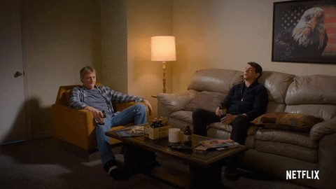 Cobra Kai Johnny Daniel Drink GIF