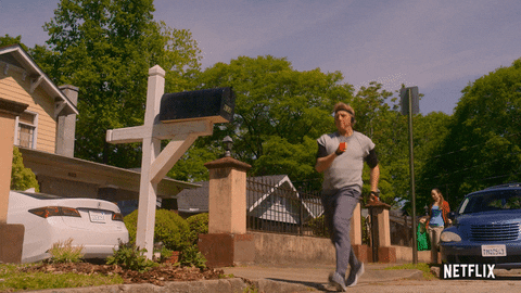 Cobra Kai Johnny Mailbox Kick GIF