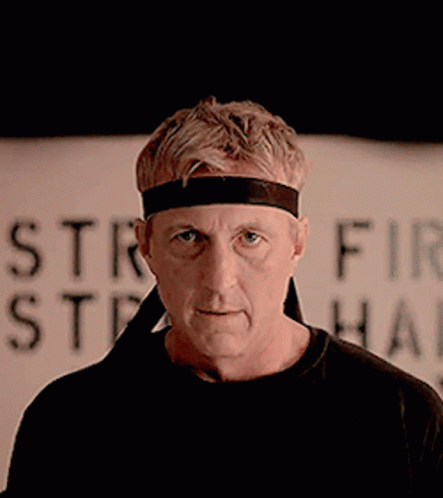 Cobra Kai Johnny Punch Ready GIF