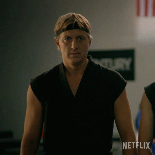 Cobra Kai Johnny Raising Fist GIF