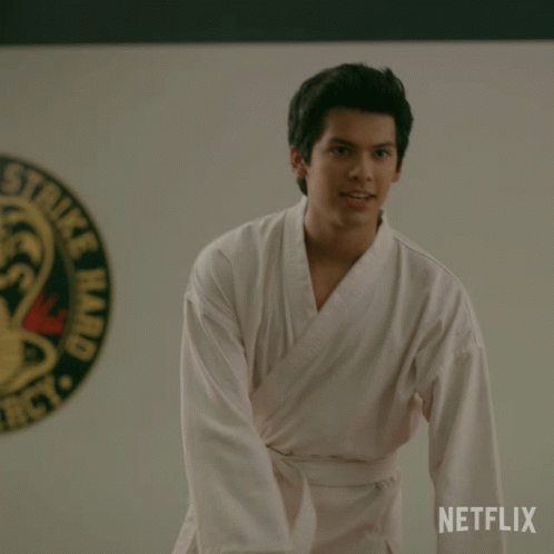 Cobra Kai Miguel Diaz Game On GIF