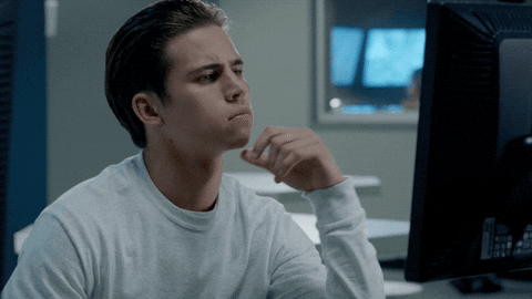 Cobra Kai Robby Focused Studying GIF