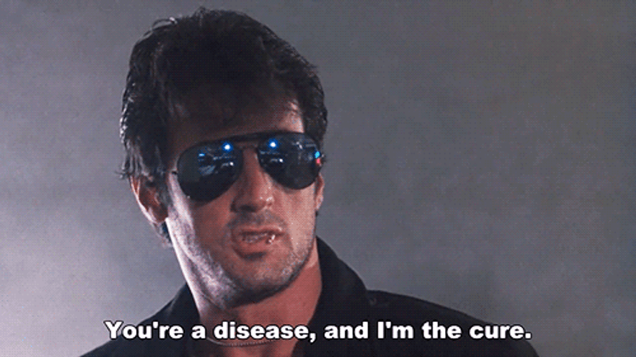Cobra Sylvester Stallone Covid Fearless GIF