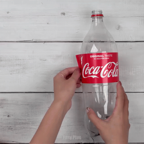 Coca Cola Bottle Diy GIF