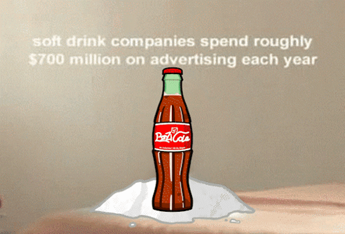 Coca-Cola Bottle With Spoon