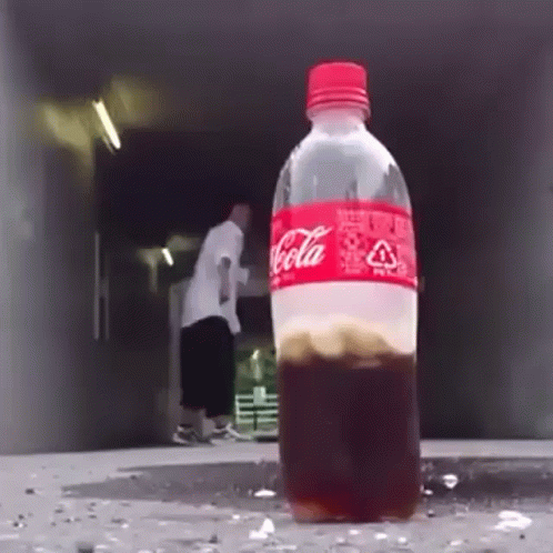 Coca Cola Mess GIF