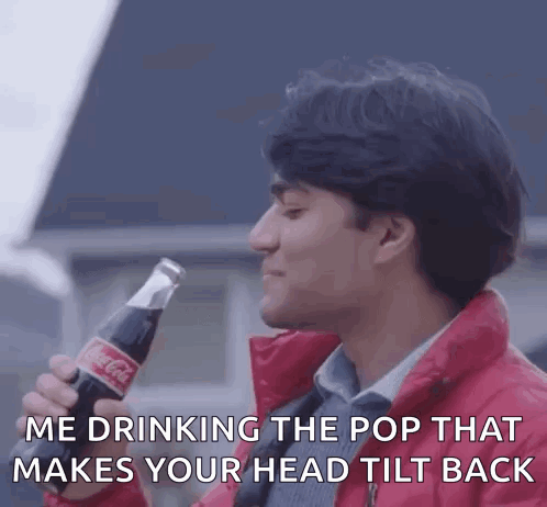Coca Cola Pop Makes Your Head Tilt GIF